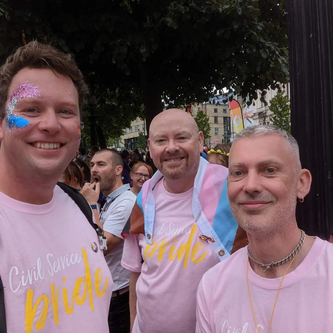 Right to left — Ross, Bryan and Matt